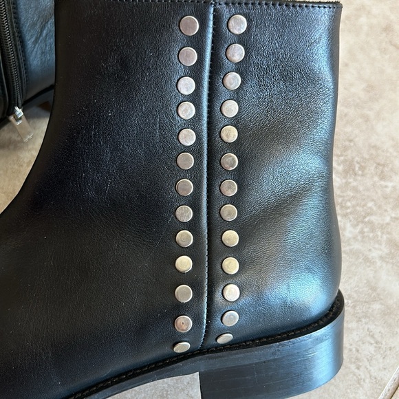 NWOB AQUATALIA Nario Weatherproof Leather Bootie Made in Italy Women’s 7.5M - Picture 10 of 10